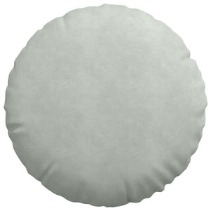 Μαξιλάρια καθισμάτων 2 pcs Ανοιχτό γκρι Ø 40 x 13 εκ. Βελούδο