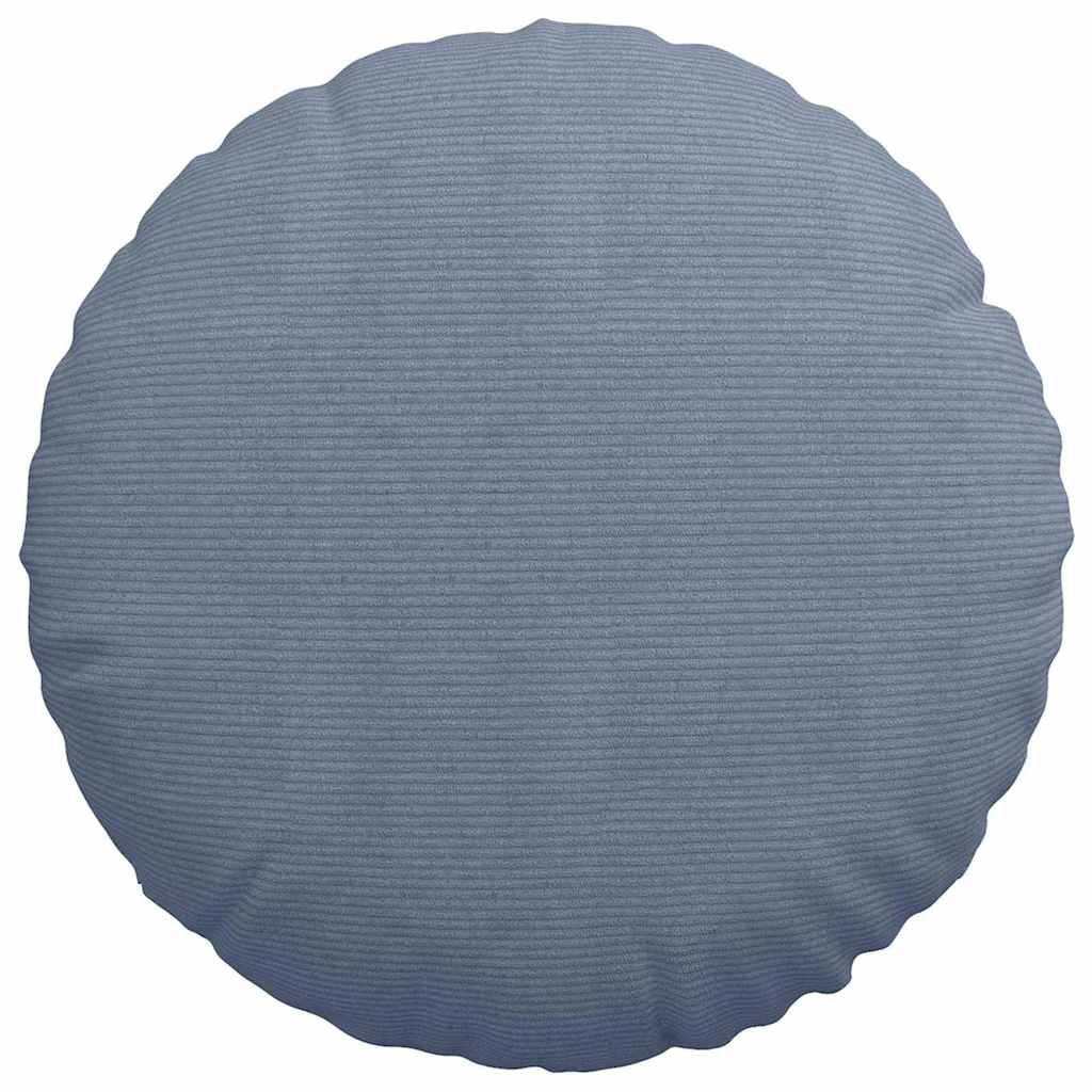 Μαξιλάρια καθισμάτων 2 pcs Μπλε Ø 80 cm Υφασμάτινο Κορντουρά