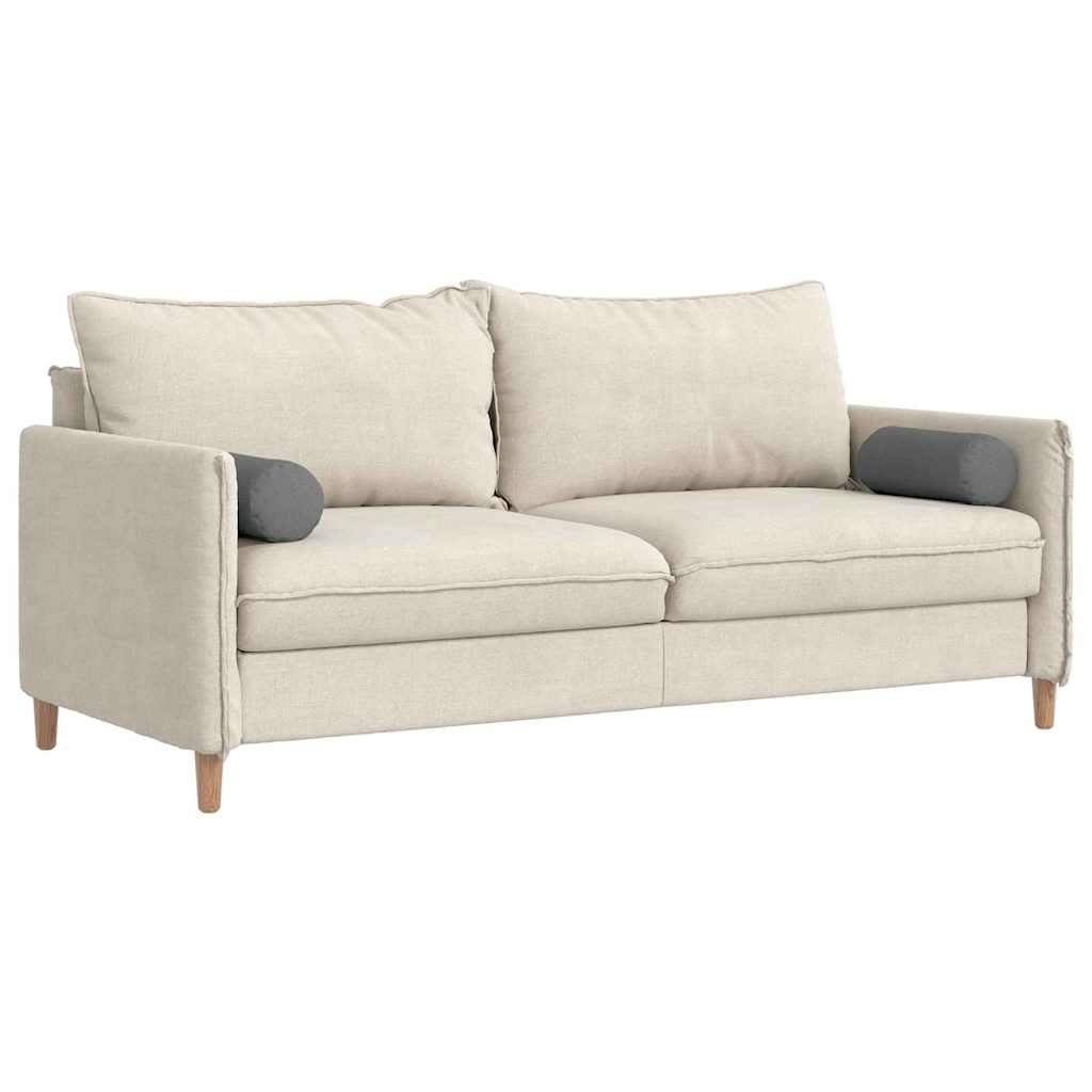 Μαξιλάρια Στήριγμα 2 pcs Σκούρο Γκρι Ø 15 x 40 εκ ύφασμα - Pakobazaar