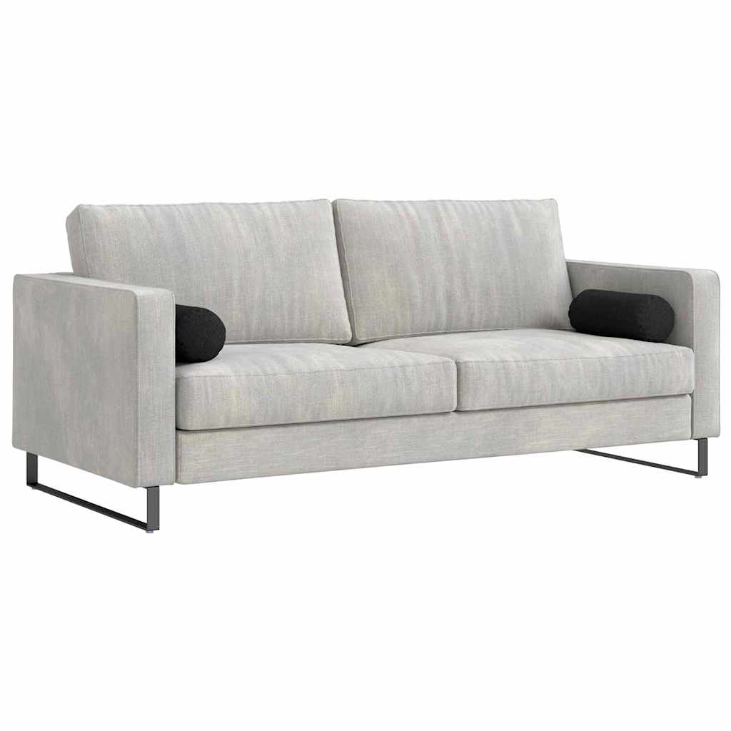 Μαξιλάρια Στήριγμα 2 pcs Μαύρο Ø 15 x 40 εκ ύφασμα