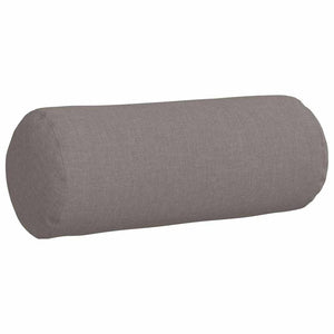 Μαξιλάρια Στήριγμα 2 pcs Taupe Ø 15 x 40 εκ ύφασμα - Pakobazaar