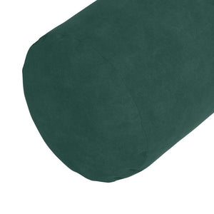 Μαξιλάρια Στήριγμα 2 pcs Σκούρο Πράσινο Ø 15 x 40 εκ - Pakobazaar