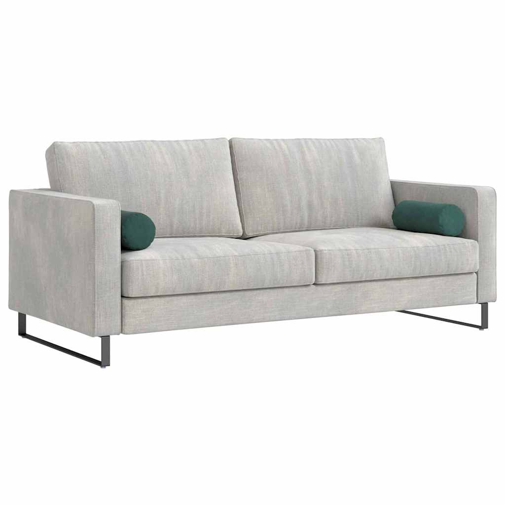 Μαξιλάρια Στήριγμα 2 pcs Σκούρο Πράσινο Ø 15 x 40 εκ - Pakobazaar