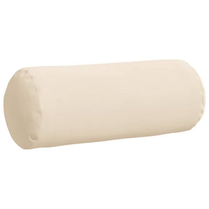 Μαξιλάρια Στήριγμα 2 pcs Μπεζ Ø 15 x 40 εκ Ύφασμα Μικροΐνας