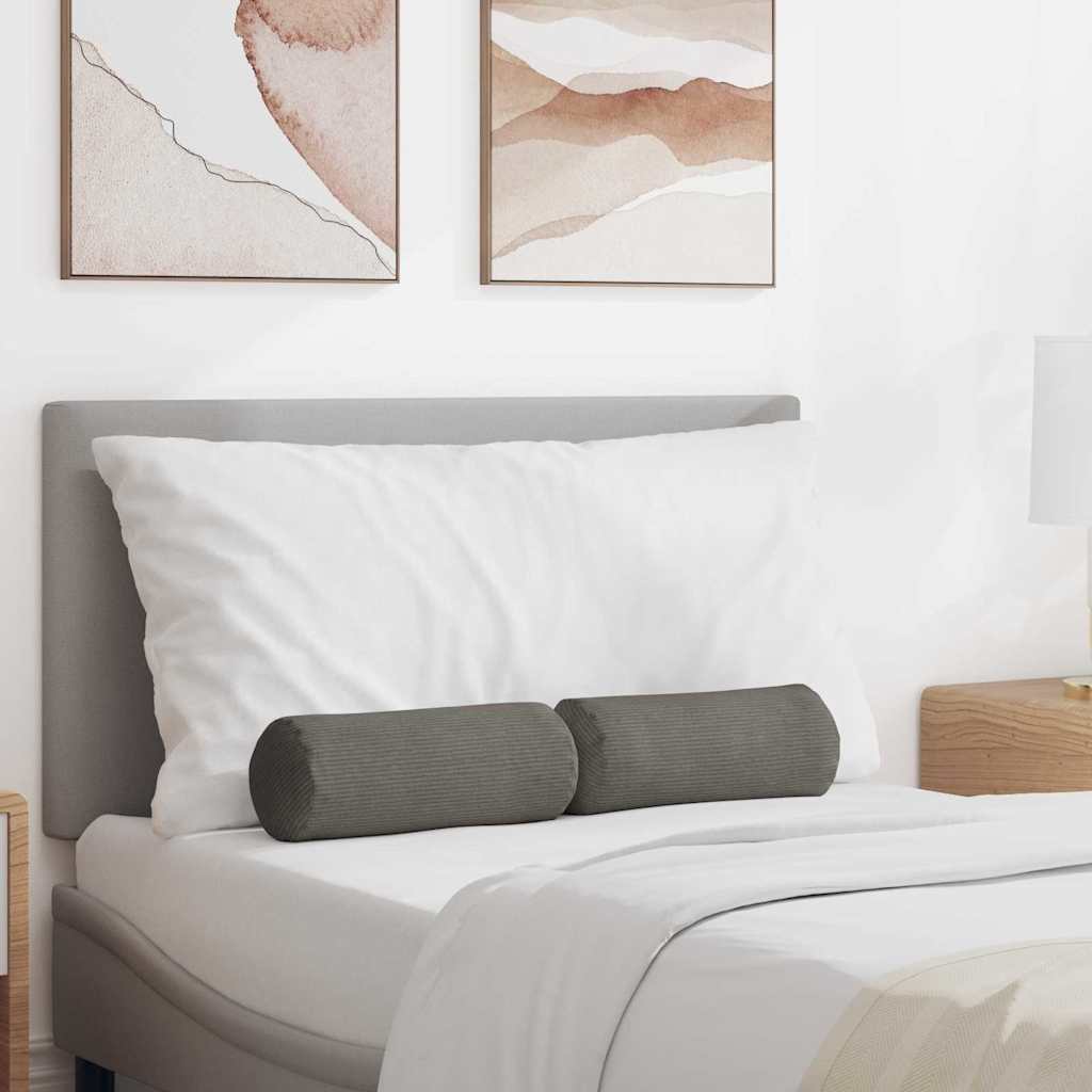 Μαξιλάρια Στήριγμα 2 pcs Ανοιχτό γκρι Ø 15 x 40 εκ