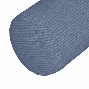 Μαξιλάρια Στήριγμα 2 pcs Μπλε Ø 15 x 40 εκ Υφασμάτινο Κορντουρά