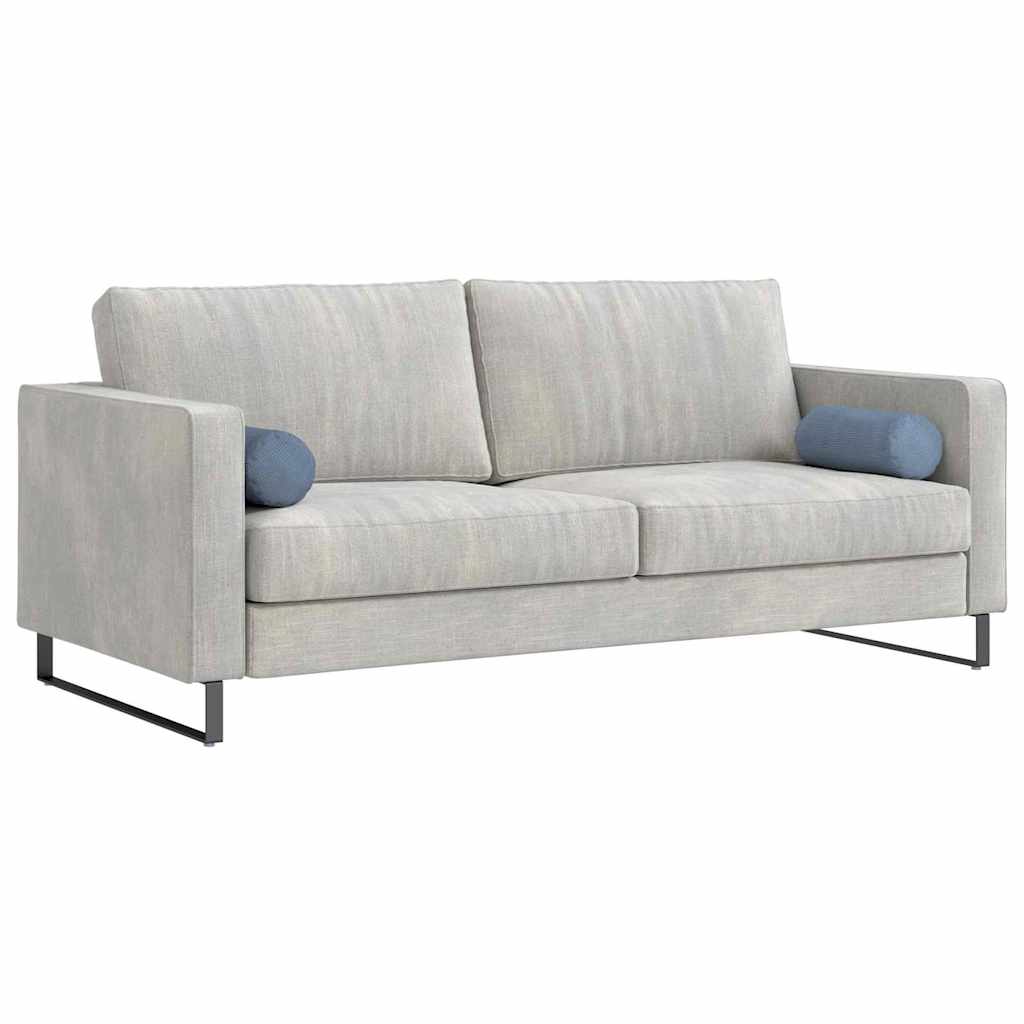 Μαξιλάρια Στήριγμα 2 pcs Μπλε Ø 15 x 40 εκ Υφασμάτινο Κορντουρά