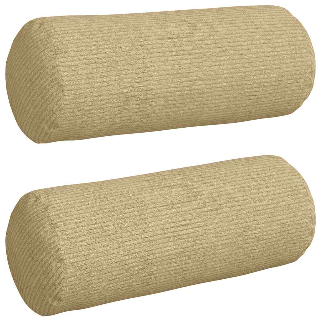 Μαξιλάρια Στήριγμα 2 pcs Γκρι Πράσινο Ø 15 x 40 εκ