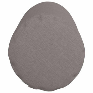 Μαξιλάρια Στήριγμα 2 τμχ. ύφασμα Taupe Ø 25 x 70 cm