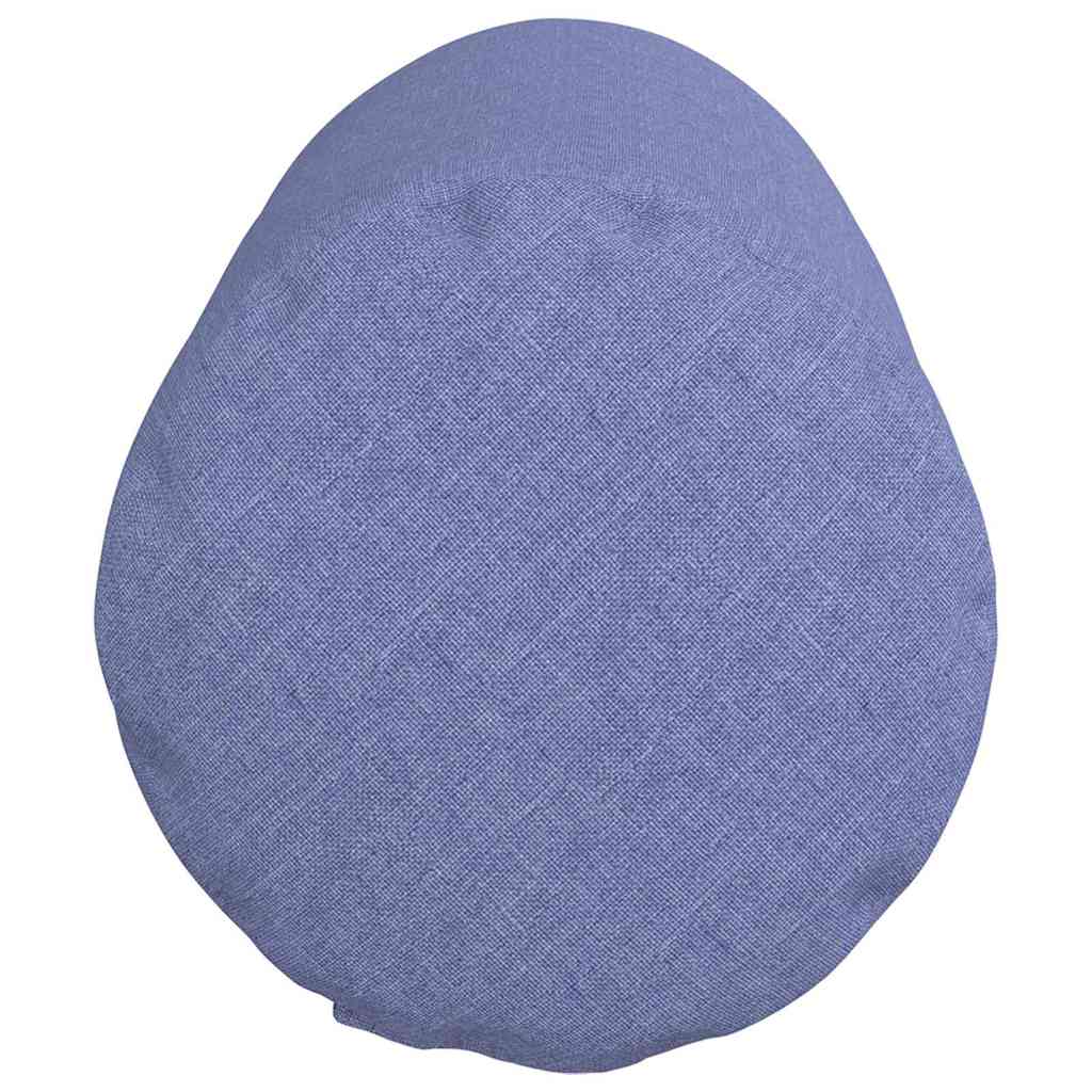 Μαξιλάρια Στήριγμα 2 pcs Μπλε τζην Ø 25 x 70 cm ύφασμα - Pakobazaar