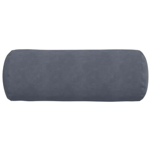 Μαξιλάρια Στήριγμα 2 pcs Σκούρο Γκρι Ø 25 x 70 cm