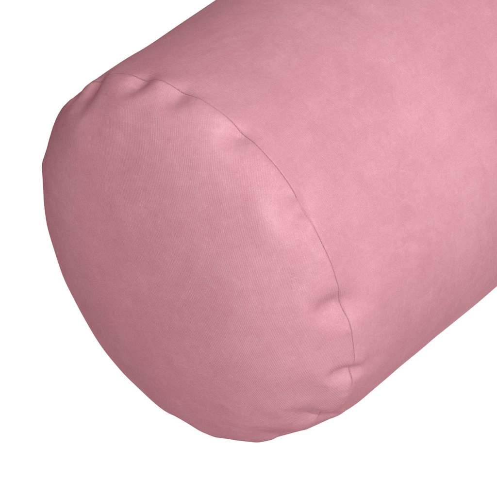 Μαξιλάρια Στήριγμα 2 pcs Ροζ Ø 25 x 70 cm Υφασμάτινο Κορντουρά