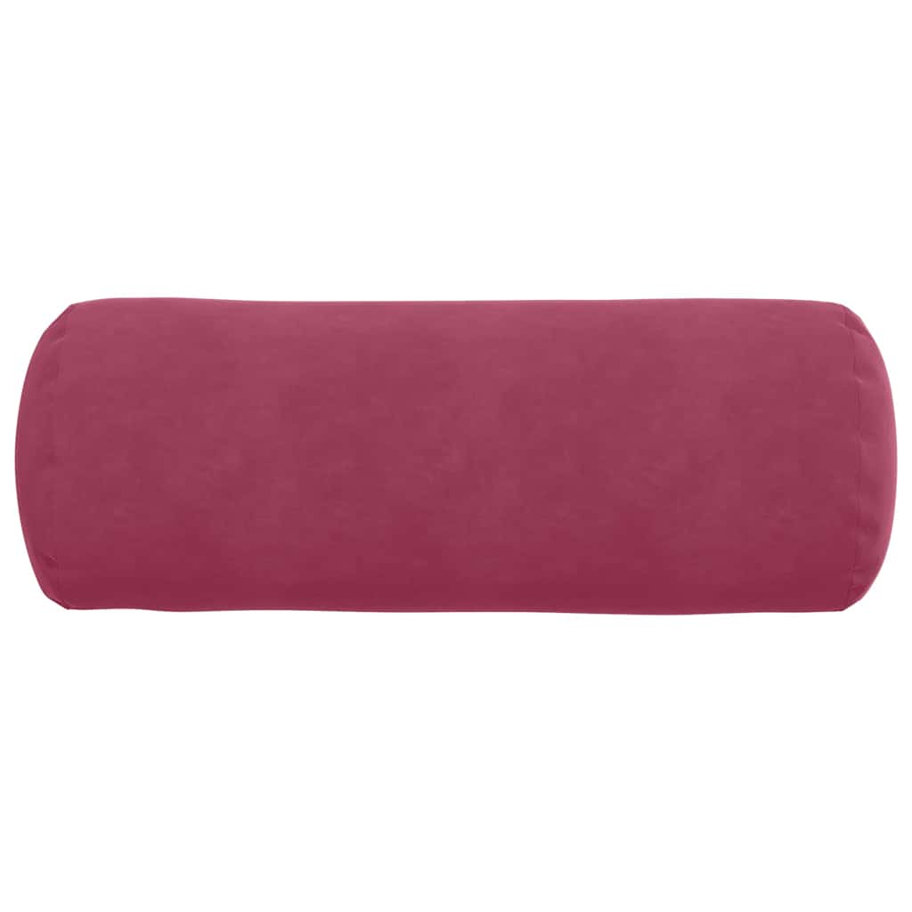 Μαξιλάρια Στήριγμα 2 pcs Κόκκινο Ø 25 x 70 cm - Pakobazaar