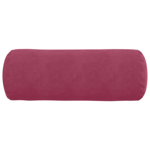 Μαξιλάρια Στήριγμα 2 pcs Κόκκινο Ø 25 x 70 cm - Pakobazaar
