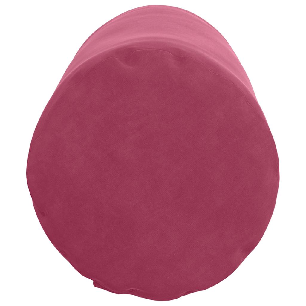 Μαξιλάρια Στήριγμα 2 pcs Κόκκινο Ø 25 x 70 cm - Pakobazaar