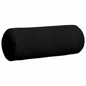 Μαξιλάρια Στήριγμα 2 pcs Μαύρο Ø 25 x 70 cm Ύφασμα Μικροΐνας - Pakobazaar
