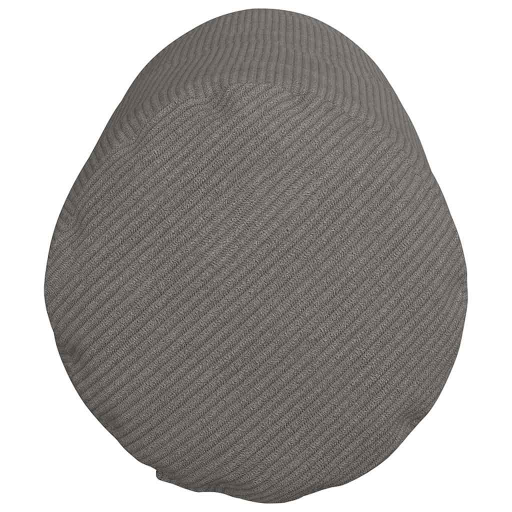Μαξιλάρια Στήριγμα 2 pcs Ανοιχτό γκρι Ø 25 x 70 cm - Pakobazaar