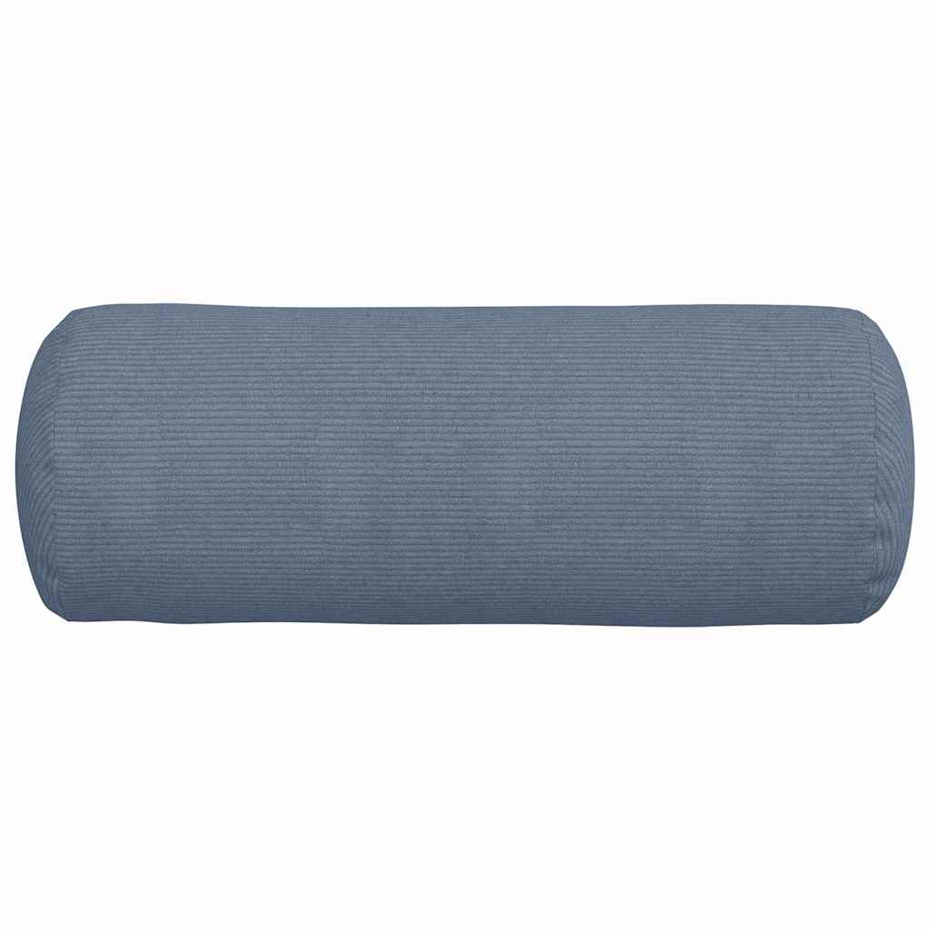 Μαξιλάρια Στήριγμα 2 pcs Μπλε Ø 25 x 70 cm Υφασμάτινο Κορντουρά