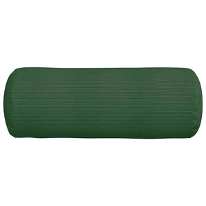 Μαξιλάρια Στήριγμα 2 pcs Σκούρο Πράσινο Ø 25 x 70 cm