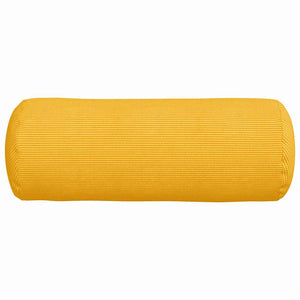 Μαξιλάρια Στήριγμα 2 pcs Απαλό Κίτρινο Ø 25 x 70 cm
