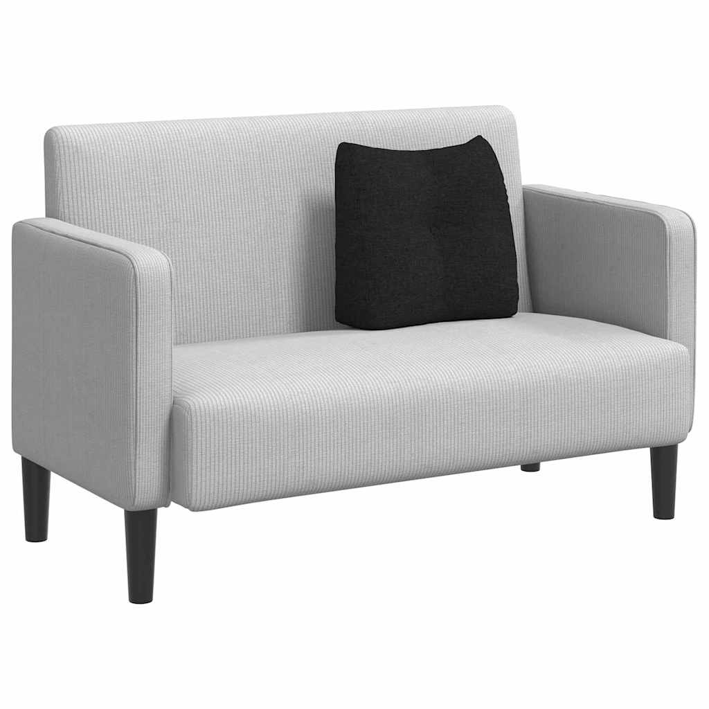 Μαξιλάρι Πλάτης Μαύρο 45 x 24 x 50 εκ ύφασμα - Pakobazaar