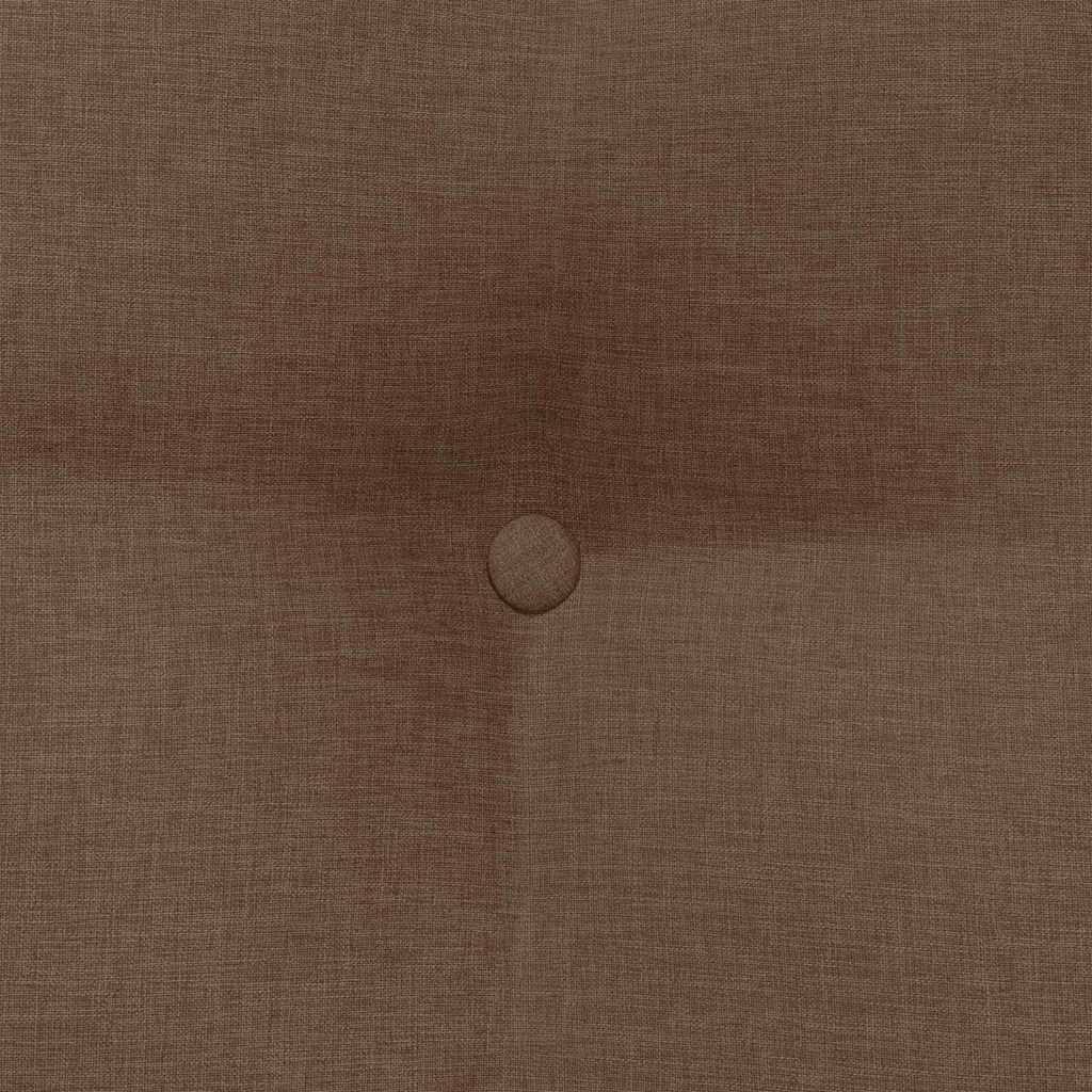 Μαξιλάρι Πλάτης Καφέ 45 x 24 x 50 εκ ύφασμα