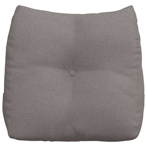 Μαξιλάρι Πλάτης Taupe 45 x 24 x 50 εκ ύφασμα