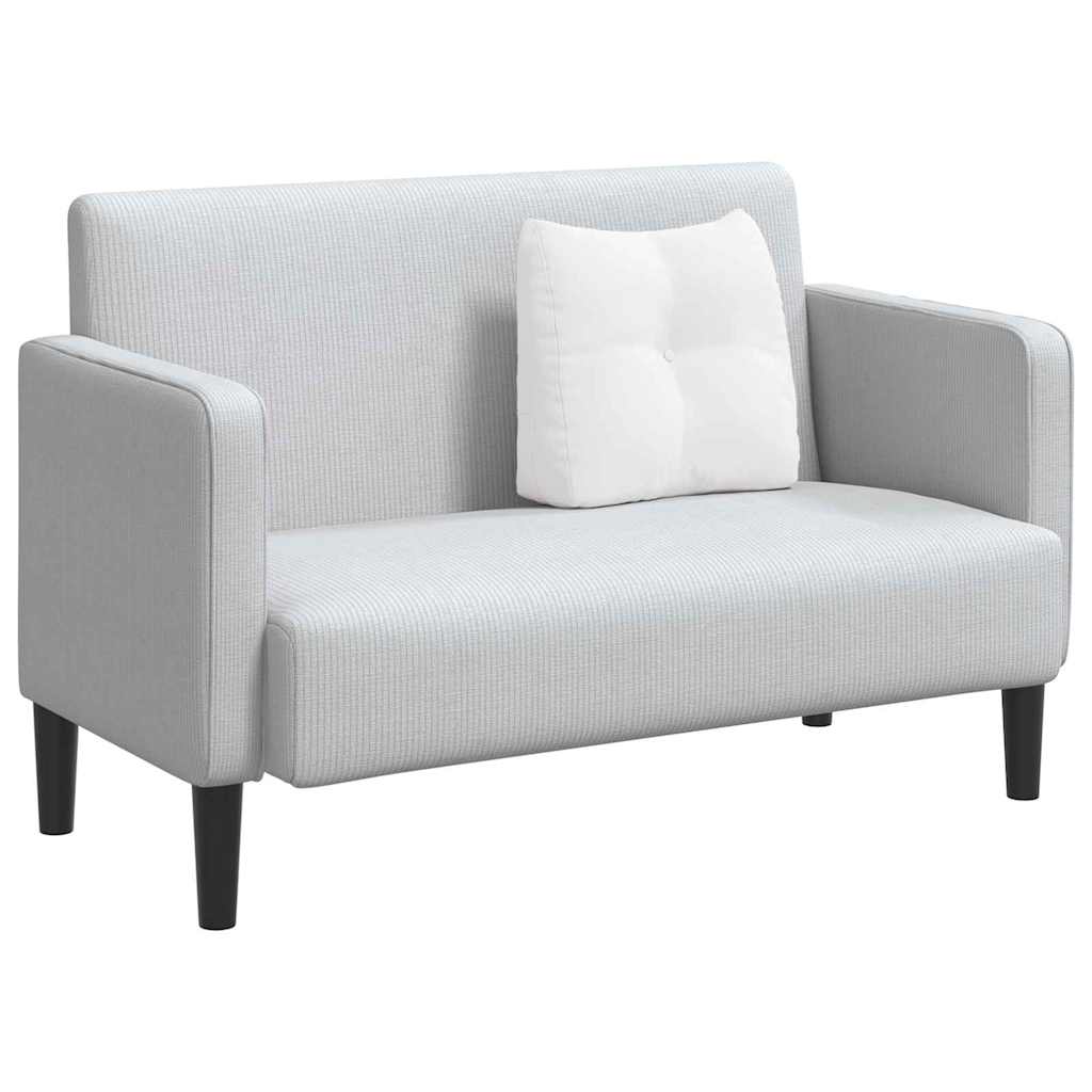 Μαξιλάρι Πλάτης Λευκό 45 x 24 x 50 εκ ύφασμα - Pakobazaar