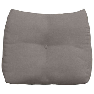 Μαξιλάρι Πλάτης Taupe 60 x 24 x 50 εκ ύφασμα