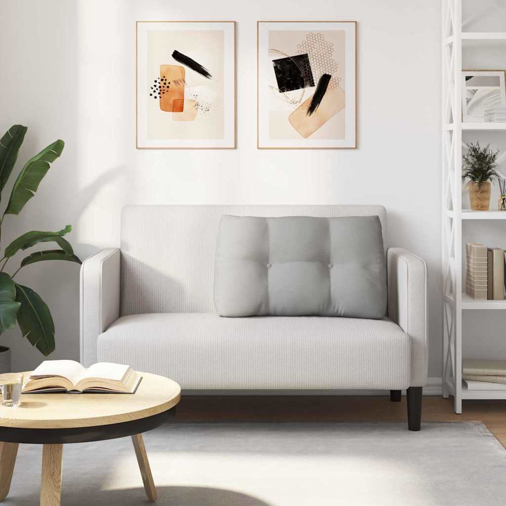 Μαξιλάρι Πλάτης Σκίουρος Γκρί 80 x 24 x 50 εκ ύφασμα