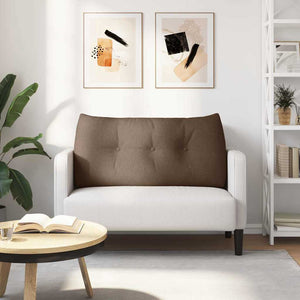 Μαξιλάρι Πλάτης Καφέ 100 x 24 x 50 εκ ύφασμα - Pakobazaar