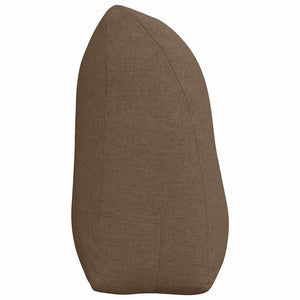 Μαξιλάρι Πλάτης Καφέ 100 x 24 x 50 εκ ύφασμα - Pakobazaar