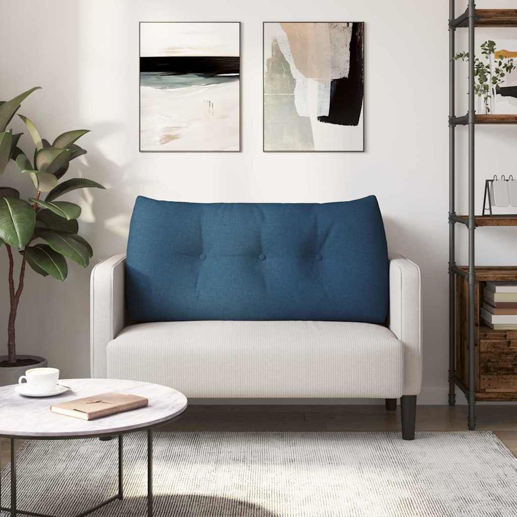 Μαξιλάρι Πλάτης Μπλε 100 x 24 x 50 εκ ύφασμα - Pakobazaar