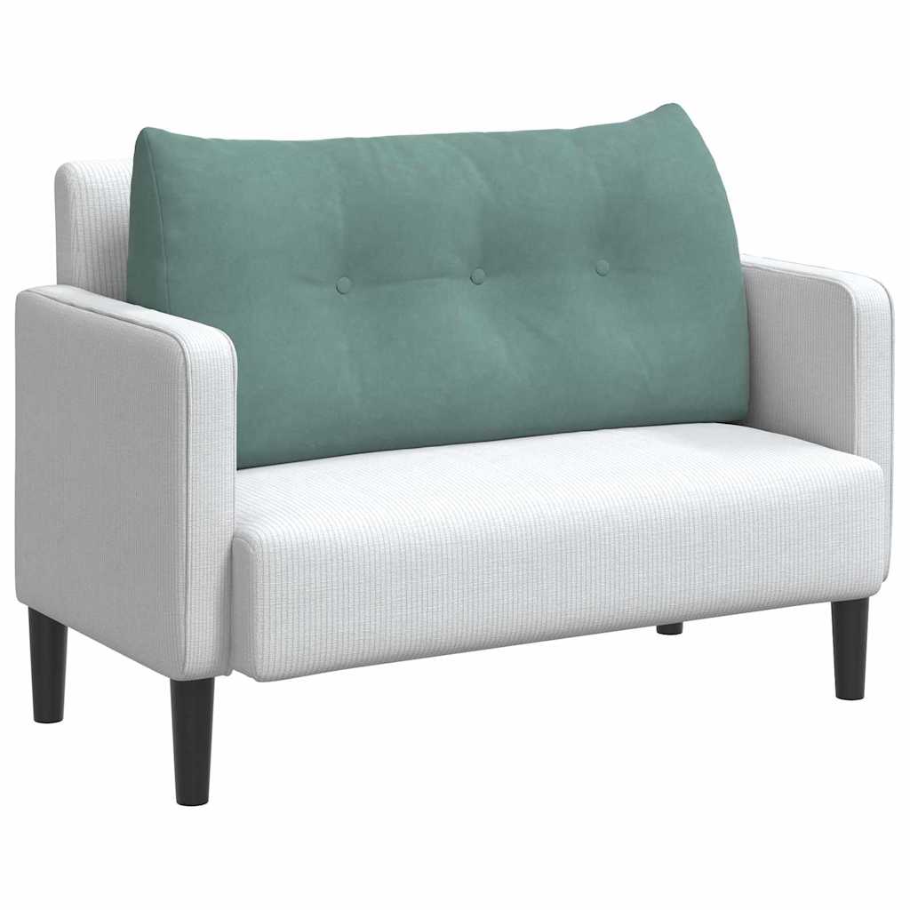 Μαξιλάρι Πλάτης Θαλασσί 100 x 24 x 50 εκ Βελούδο - Pakobazaar