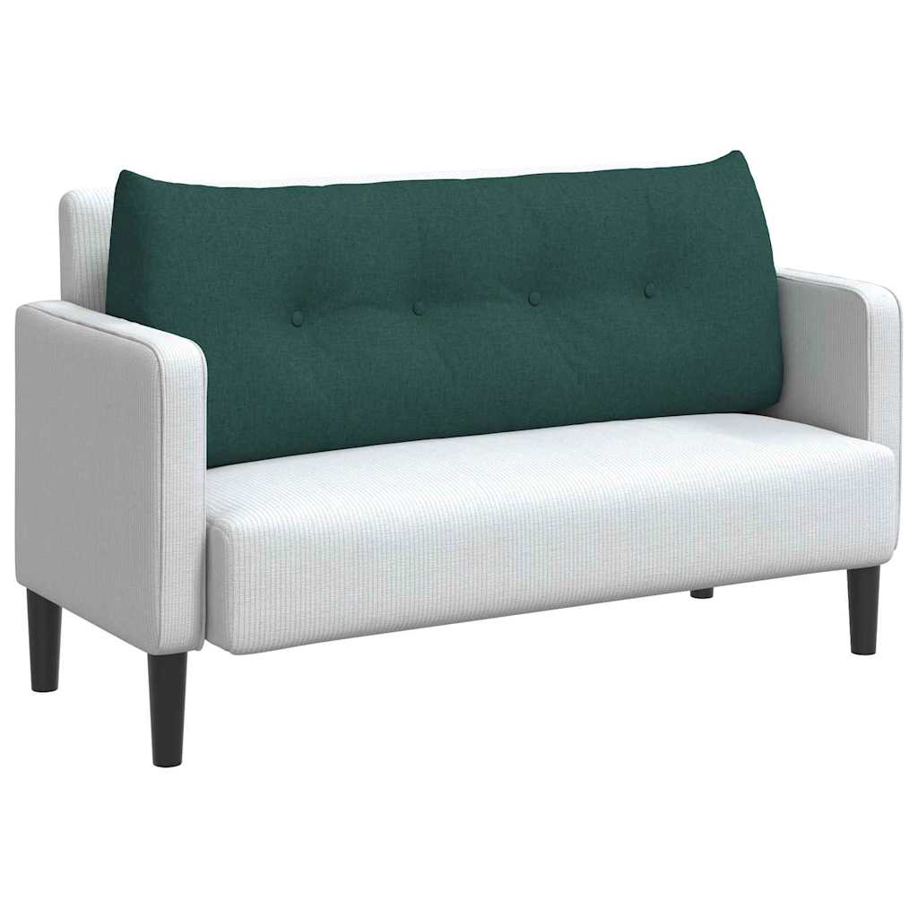 Μαξιλάρι Πλάτης Σκούρο Πράσινο 120 x 24 x 50 εκ ύφασμα