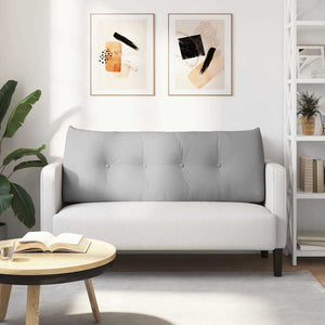 Μαξιλάρι Πλάτης Σκίουρος Γκρί 120 x 24 x 50 εκ ύφασμα
