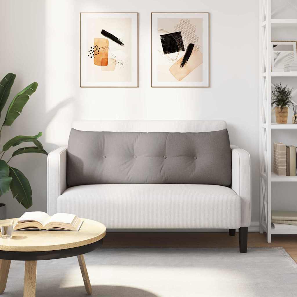 Μαξιλάρι Πλάτης Taupe 140 x 24 x 50 εκ ύφασμα