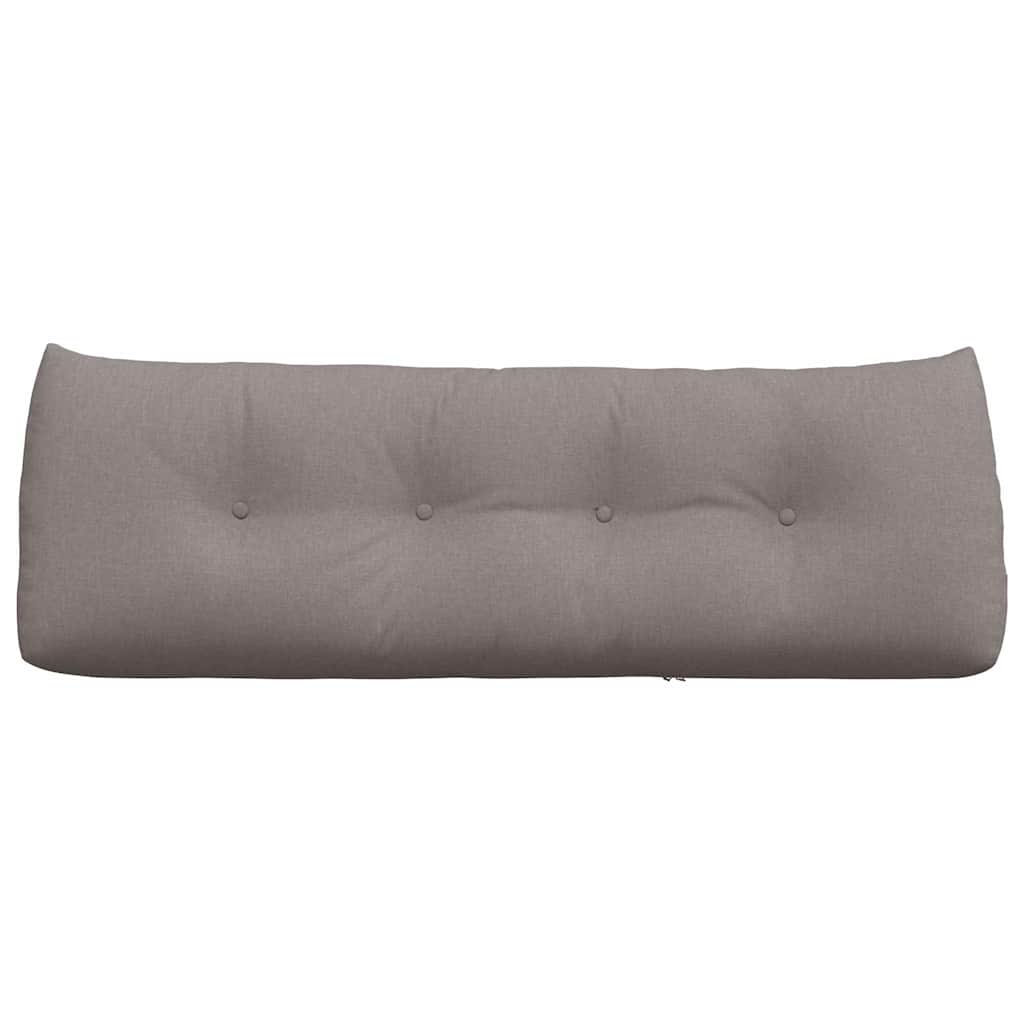 Μαξιλάρι Πλάτης Taupe 140 x 24 x 50 εκ ύφασμα