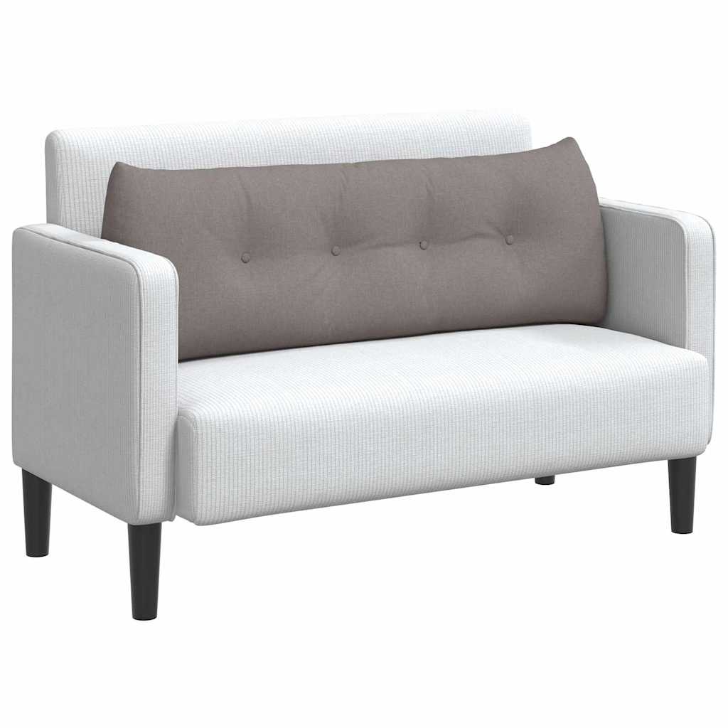 Μαξιλάρι Πλάτης Taupe 140 x 24 x 50 εκ ύφασμα
