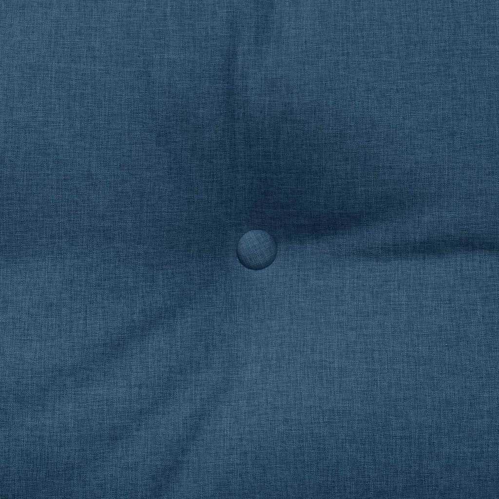 Μαξιλάρι Πλάτης Μπλε 140 x 24 x 50 εκ ύφασμα - Pakobazaar