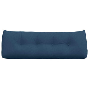 Μαξιλάρι Πλάτης Μπλε 140 x 24 x 50 εκ ύφασμα - Pakobazaar