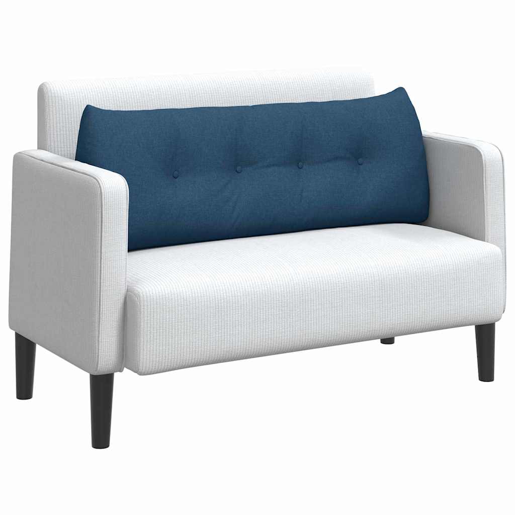 Μαξιλάρι Πλάτης Μπλε 140 x 24 x 50 εκ ύφασμα - Pakobazaar