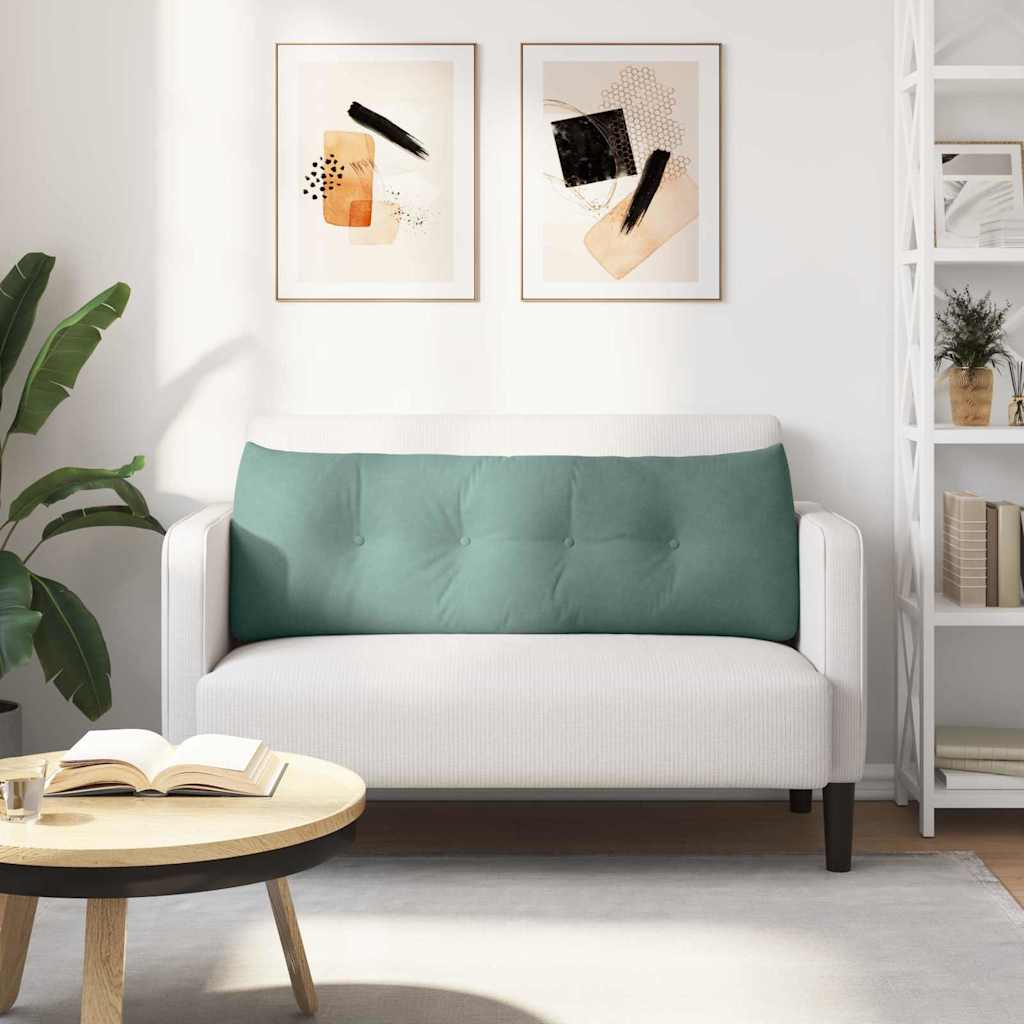 Μαξιλάρι Πλάτης Θαλασσί 140 x 24 x 50 εκ Βελούδο