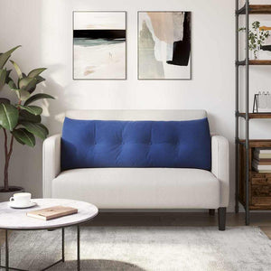 Μαξιλάρι Πλάτης Μπλε Αστυνομίας 140 x 24 x 50 εκ Βελούδο