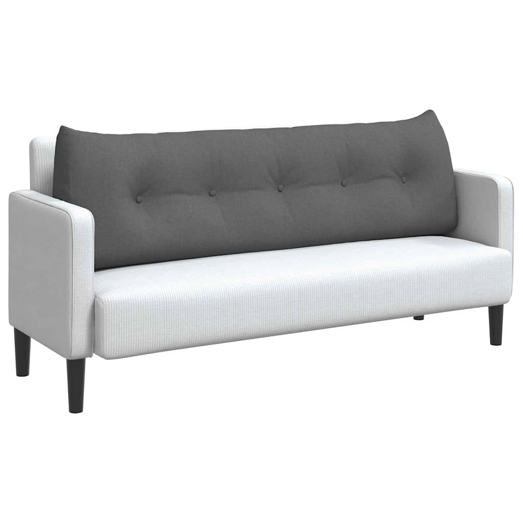 Μαξιλάρι Πλάτης Σκούρο Γκρι 160 x 24 x 50 εκ ύφασμα - Pakobazaar