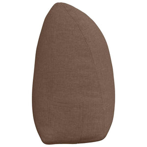Μαξιλάρι Πλάτης Καφέ 160 x 24 x 50 εκ ύφασμα - Pakobazaar