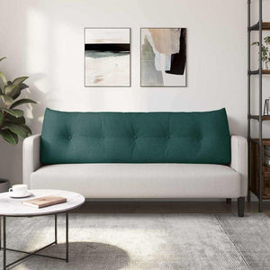 Μαξιλάρι Πλάτης Σκούρο Πράσινο 160 x 24 x 50 εκ ύφασμα - Pakobazaar