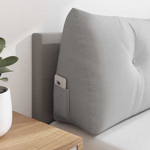 Μαξιλάρι Πλάτης Σκίουρος Γκρί 160 x 24 x 50 εκ ύφασμα - Pakobazaar