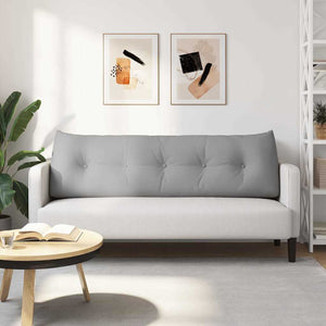 Μαξιλάρι Πλάτης Σκίουρος Γκρί 160 x 24 x 50 εκ ύφασμα - Pakobazaar