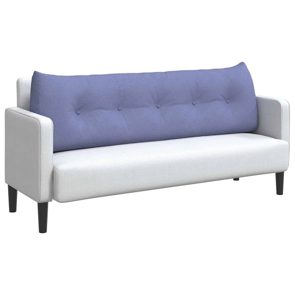 Μαξιλάρι Πλάτης Μπλε τζην 160 x 24 x 50 εκ ύφασμα